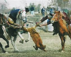 Luật lệ của Buzkashi là hai đội sẽ cùng cưỡi ngựa đi đấu, kéo xác một con dê không đầu ở giữa sân đến một khu vực định trước, thường là vòng tròn (giống như khung thành trong bóng đá).