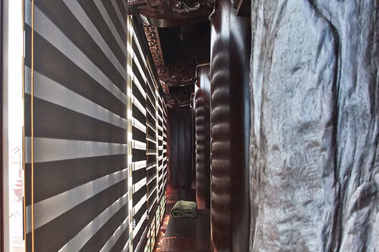 Sau 3 năm xây dựng, căn nhà gỗ của ông Lân đã hoàn thành.