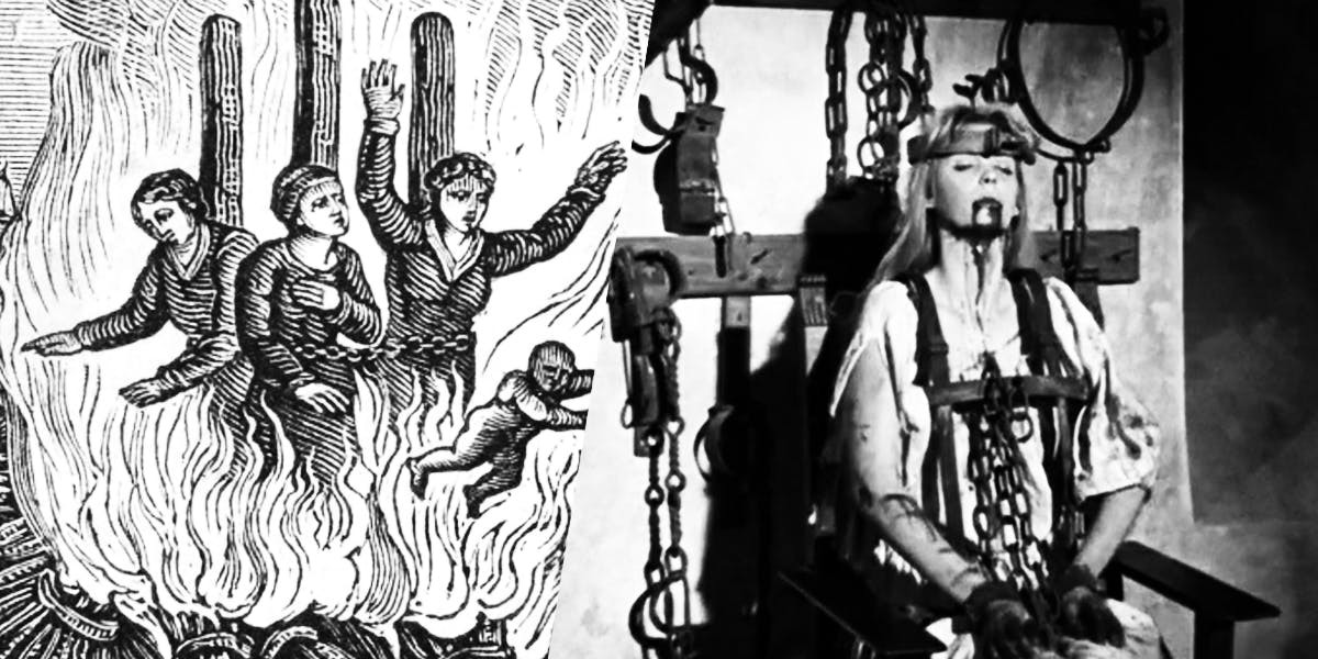 Người hành hình sẽ dùng đòn bẩy kéo căng tay và chân ra 2 chiều ngược nhau. Phạm nhân sẽ vô cùng đau đớn trong quá trình thẩm vấn. Nhiều người bị đứt hết cơ, gãy xương trước khi nhận tội.