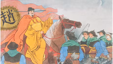 Tên họ Chu kịp tháo chiếc đai ngọc trên người Tống Thái Tổ ra sau khi một chất dịch màu đen bất ngờ phu ra từ miệng ông hoàng này. Sau khi lấy được, y sợ hãi nên vội vã chạy ra khỏi lăng mộ.