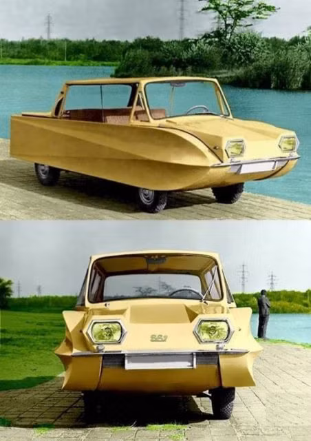 Anh em nhà Demidov đã sáng chế ra mẫu ô tô có khả năng di chuyển trên sông, hồ cũng như trên đường xá.