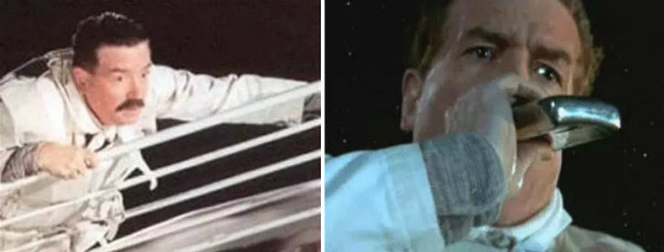 Trong bộ phim "Titanic", nhân vật Jack và Rose đã gặp nhân vật đầu bếp trên boong khi con thuyền đang chìm xuống (ảnh trái). Người đầu bếp này được xây dựng dưa trên một nhân chứng còn sống sót trong vụ chìm tàu Titanic năm 1912. Tên của người đầu bếp là Charles Joughin - bếp trưởng bếp bánh và là một trong những thuyền viên được trả tiền lương cao nhất trên tàu Titanic năm xưa.