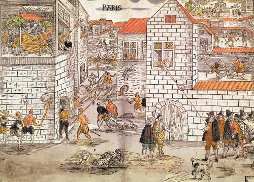 Theo một số tài liệu lịch sử, đây là một loạt các vụ bạo động của đám đông Công giáo chống lại người Huguenot (người Pháp theo đạo Tin Lành) trong cuộc chiến tôn giáo diễn ra tại nước Pháp.