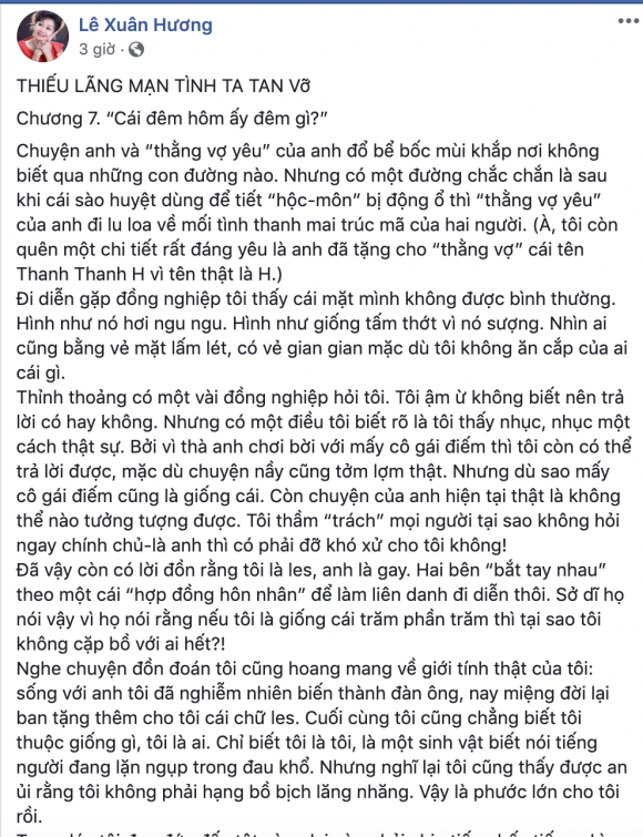 NS Xuan Huong viet ve Thanh Bach: 