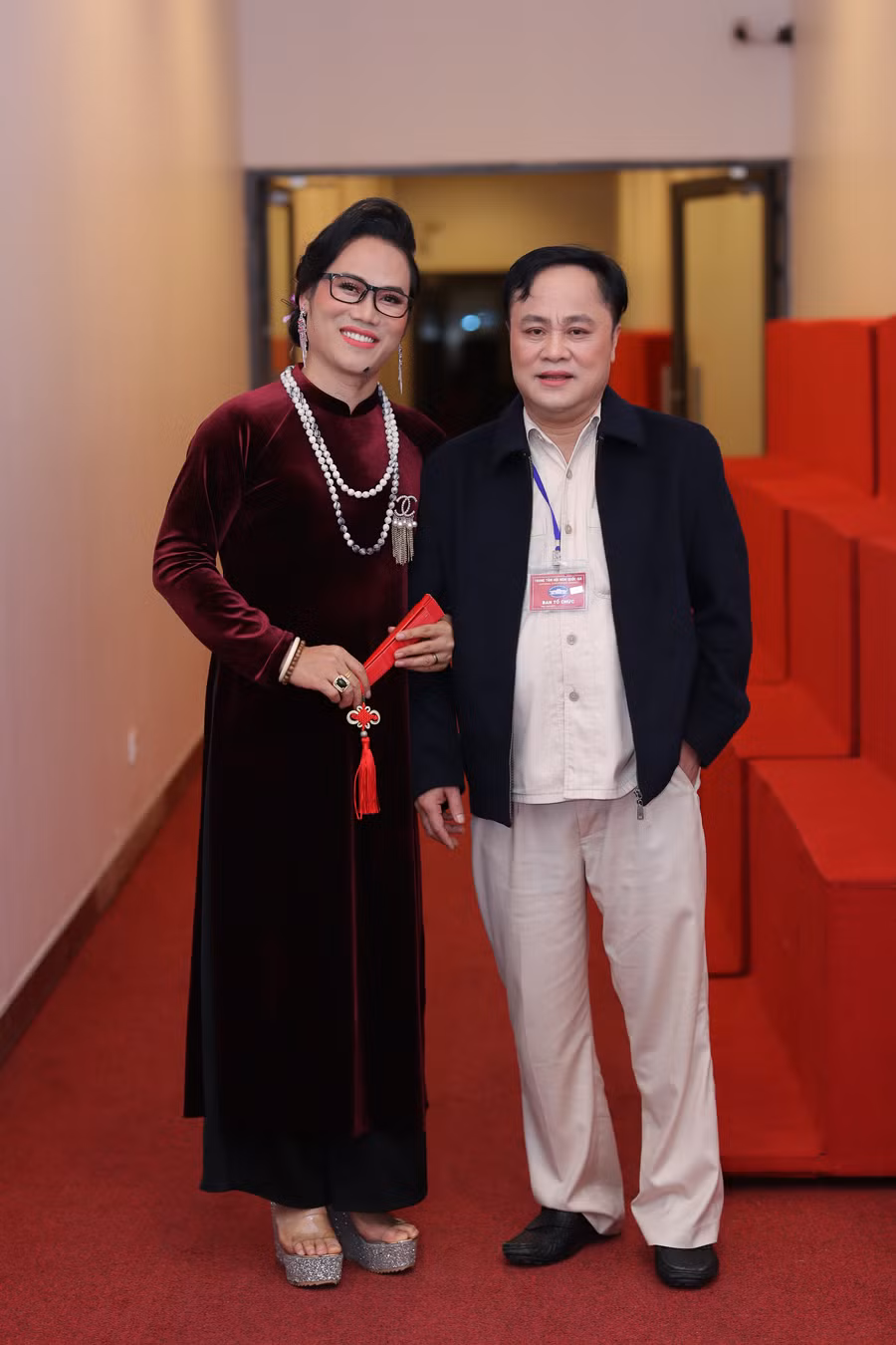 Nghệ sĩ Chu Bảo Quế - người viết kịch bản Thầy già con hát trẻ cho Tết Vạn Lộc 2020, cũng là người chỉ đạo nghệ thuật của chương trình.