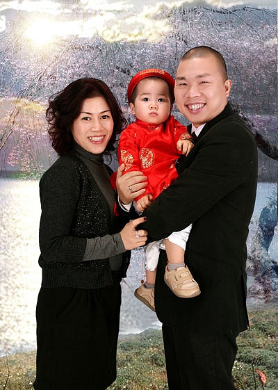 Con trai của diễn viên Hải Anh tên là Nguyễn Vũ Bảo Anh, tên thân mật là Híp.