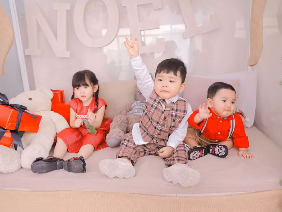 Cuối tháng 5 vừa qua, Hải Băng hạ sinh em bé thứ 3 cho chồng là nam diễn viên Thành Đạt.