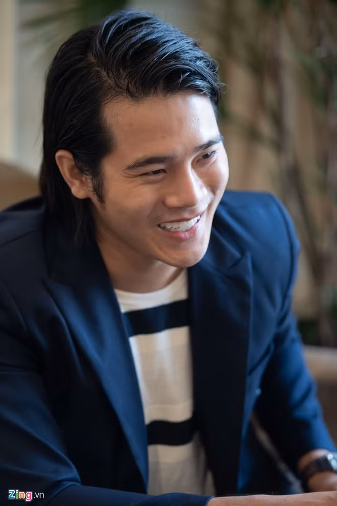 Hình ảnh đời thường của nam diễn viên Trần Phong trong vai Dũng phim "Mắt biếc".