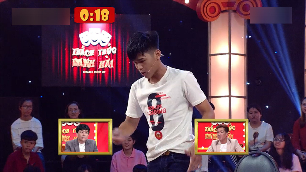 Được sự ủng hộ của khán giả trường quay, Hoàng Long tiếp tục thi vòng hai với một bản rap liên hồi khiến Trấn Thành nghe xong cũng muốn “líu lưỡi”. Nhờ đó mà Hoàng Long đã chọc cười nam danh hài thành công và giành được 10 triệu đồng.