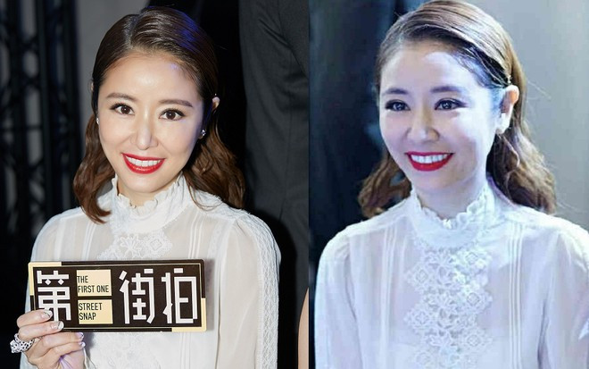 Trong những bức hình chưa thông qua chỉnh sửa tại sự kiện, khuôn mặt của Lâm Tâm Như lộ nhiều nếp nhăn đúng với tuổi thực. Người đẹp 43 tuổi giờ đây phải trang điểm đậm để che đi những dấu vết mệt mỏi, khiến cho gương mặt cô trở nên đơ cứng.