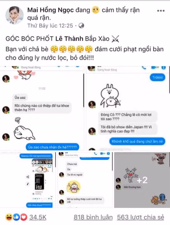 Phan ung hai huoc cua Ngo Kien Huy khi nhan thiep cuoi Dong Nhi