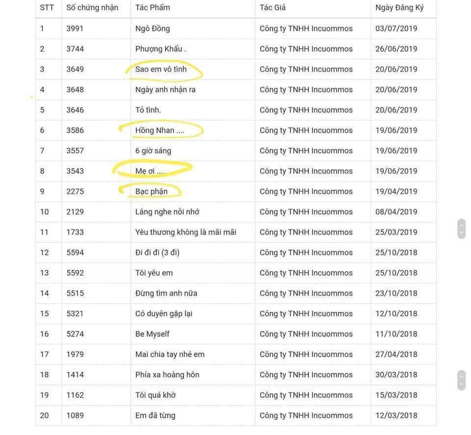 Mau thuan roi cong ty, Jack mat trang loat hit 