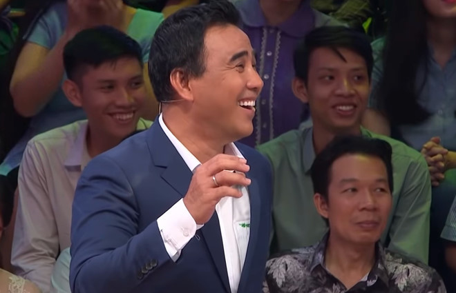 Phan ung cua Quyen Linh sau khi noi ho 