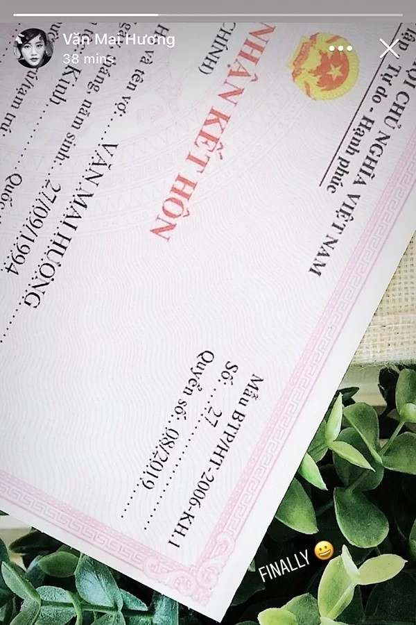 Van Mai Huong mang dang ky ket hon PR: Het tro... khon hoa dai?-Hinh-2