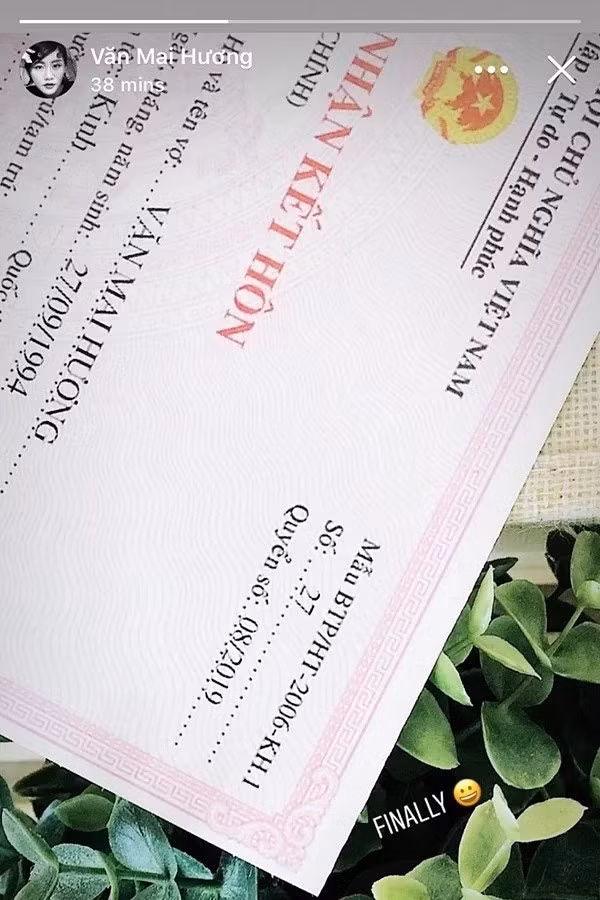 Van Mai Huong mang dang ky ket hon PR: Het tro... khon hoa dai?-Hinh-2