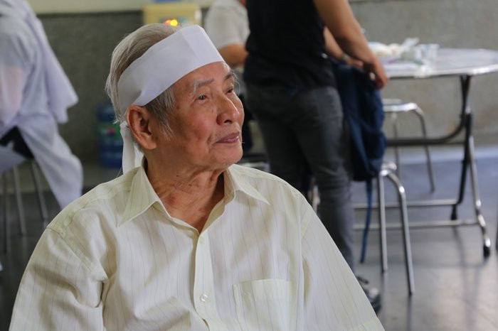 Nhà giáo ưu tú Nguyễn Văn Phúc – em trai ruột của nhạc sĩ Nguyễn Văn Tý.