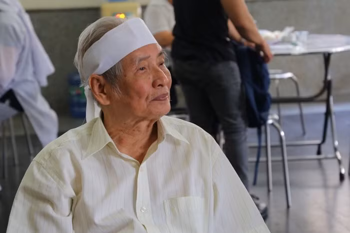 Nhà giáo ưu tú Nguyễn Văn Phúc – em trai ruột của nhạc sĩ Nguyễn Văn Tý.