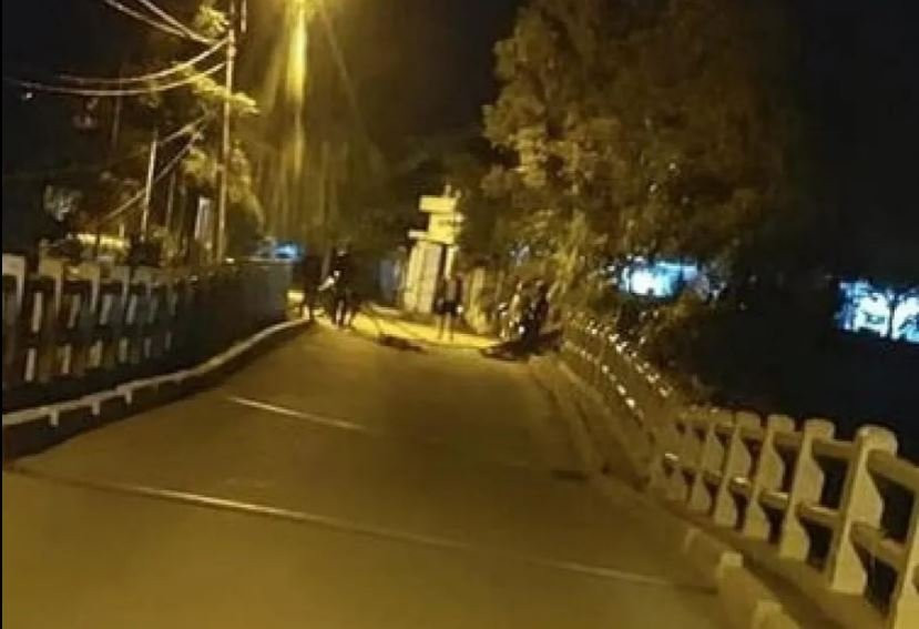 Quảng Nam: Cầu bất ngờ sụt lún, có dấu hiệu gãy trong đêm Quang Nam: Cau bat ngo sut lun, co dau hieu gay trong dem