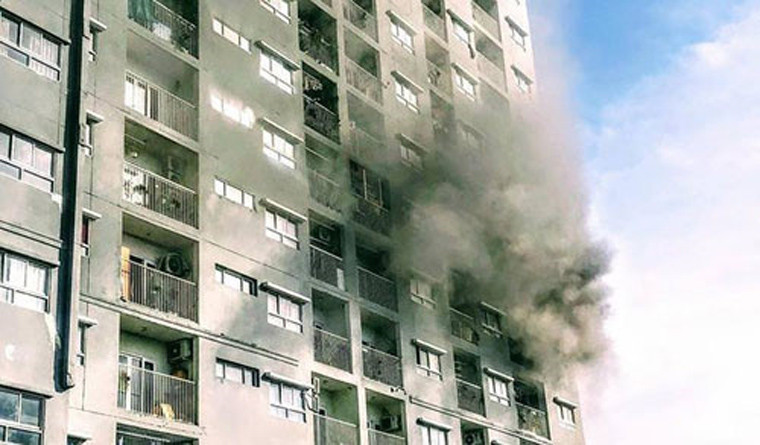 Canh ron nguoi trong du an I-Home do dang o cua ngo TP HCM