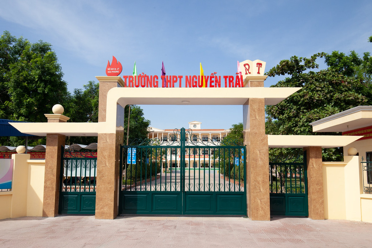 Hai Phong: Khoi to nguyen Hieu truong Truong THPT Nguyen Trai