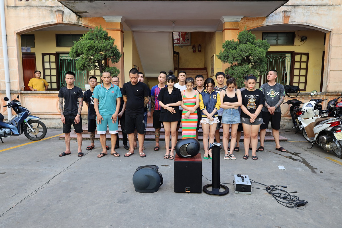 Mo tiec ma tuy cho gan 20 doi tuong, Hoang “meo” bi bat-Hinh-2