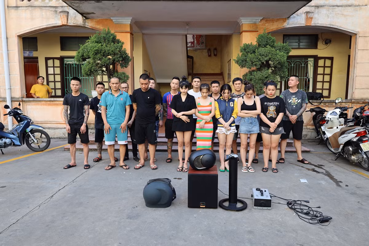 Mo tiec ma tuy cho gan 20 doi tuong, Hoang “meo” bi bat-Hinh-2