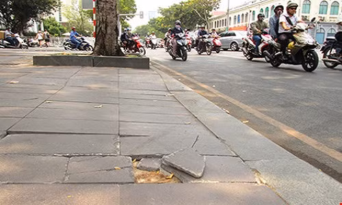 Quan 1 chi 1.000 ty dong lat da via he, noi khac se lam theo?