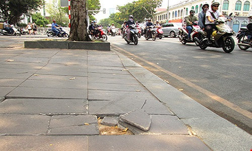 Quan 1 chi 1.000 ty dong lat da via he, noi khac se lam theo?