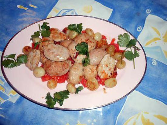 Tinh hoàn cừu sau khi nướng có thể ăn kèm cùng bánh mì, ăn kiểu trộn với một số các nguyên liệu khác như rau bina, cà chua..