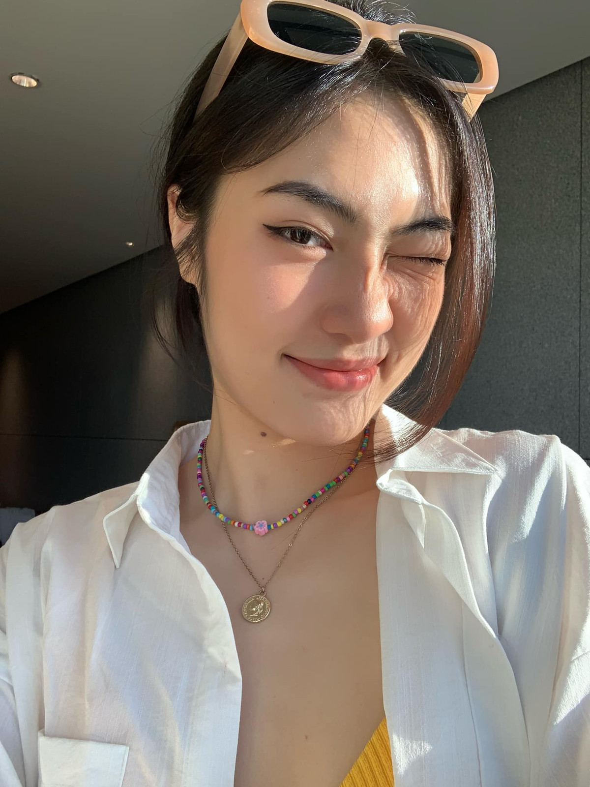 Dù ngoại hình chẳng kém người mẫu nhưng cô cho rằng điều đó không quá quan trọng.