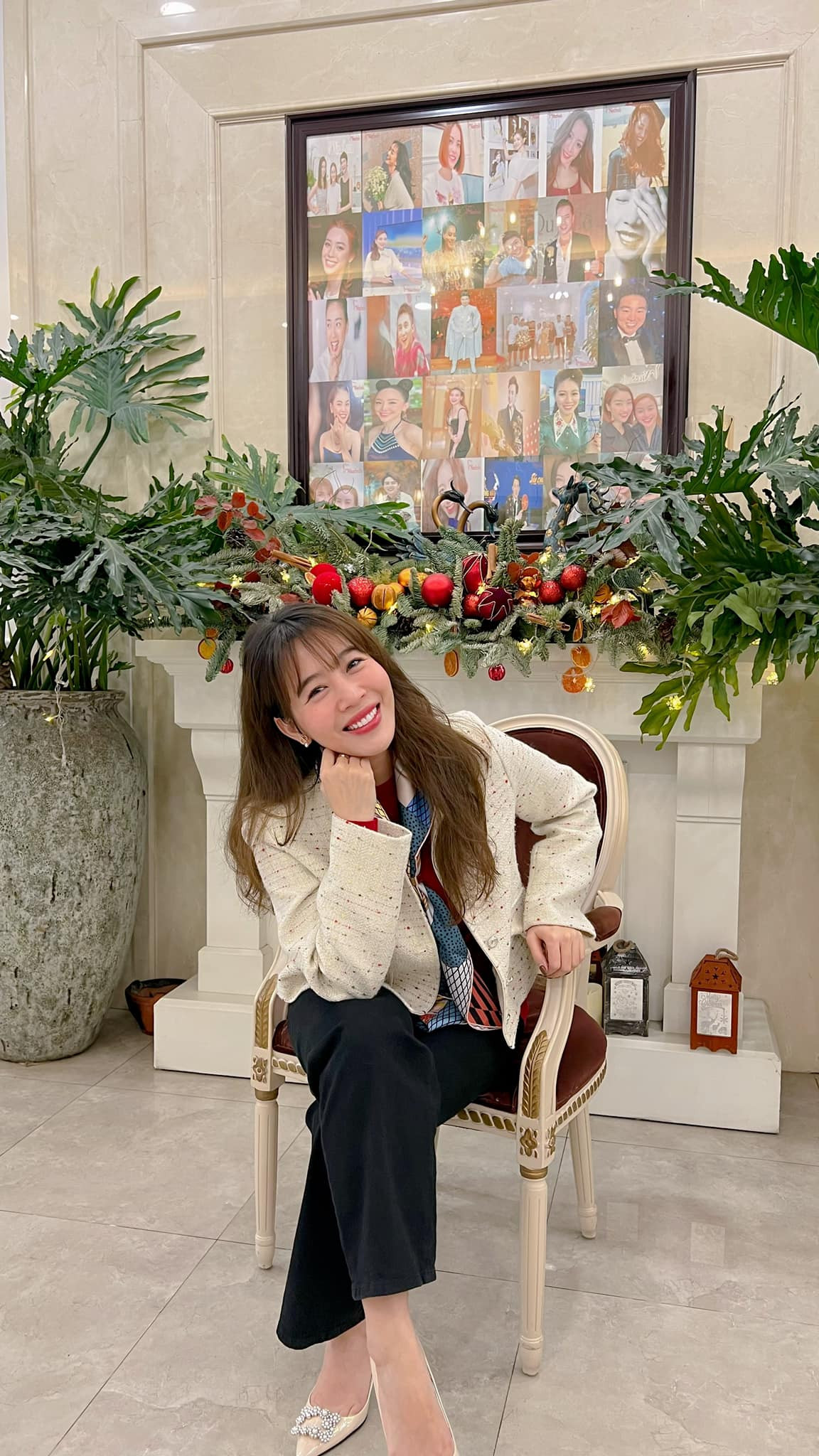 Không chỉ được yêu thích trên truyền hình, ngoài đời, Diệp Chi cũng được đông đảo netizen theo dõi trên trang Facebook cá nhân. Ảnh: FBNV