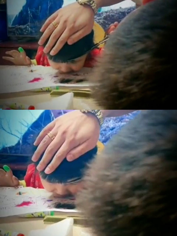 Trước đó màn cắt tóc cho con gái của một ông bố khác từng là chủ đề bàn tán, bởi lẽ cái kết sau đó là mái tóc mái ngố cực hài của cô con gái.