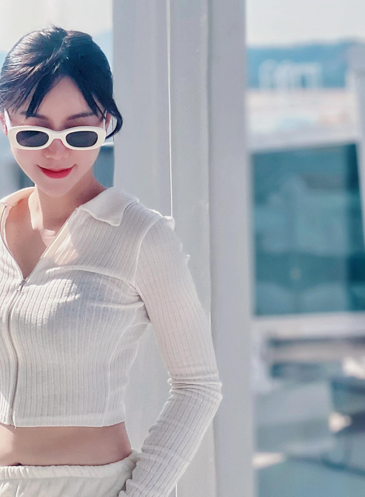 Là người của công chúng, hot girl Kem Xôi này cũng rất chú ý đến vấn đề chăm sóc bản thân.