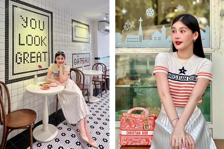 Những thương hiệu cô lựa chọn đều đình đám, có giá cả đắt bậc nhất thế giới như: Chanel, Dior, Louis Vuitton,…