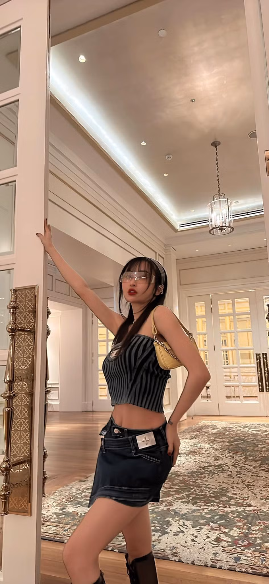 Hiện tại, Mina Phạm có cuộc sống viên mãn bên chồng là doanh nhân thành đạt nhất nhì Việt Nam. Ảnh: FBNV