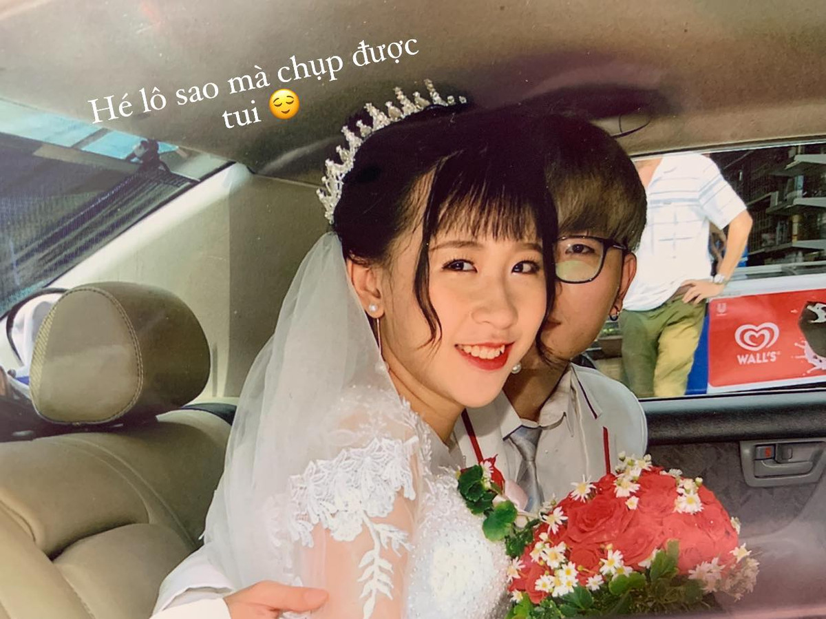 Mới đây một cô gái đã chia sẻ bộ ảnh cưới "bá đạo" của mình và nhanh chóng nhận về nhiều sự quan tâm.