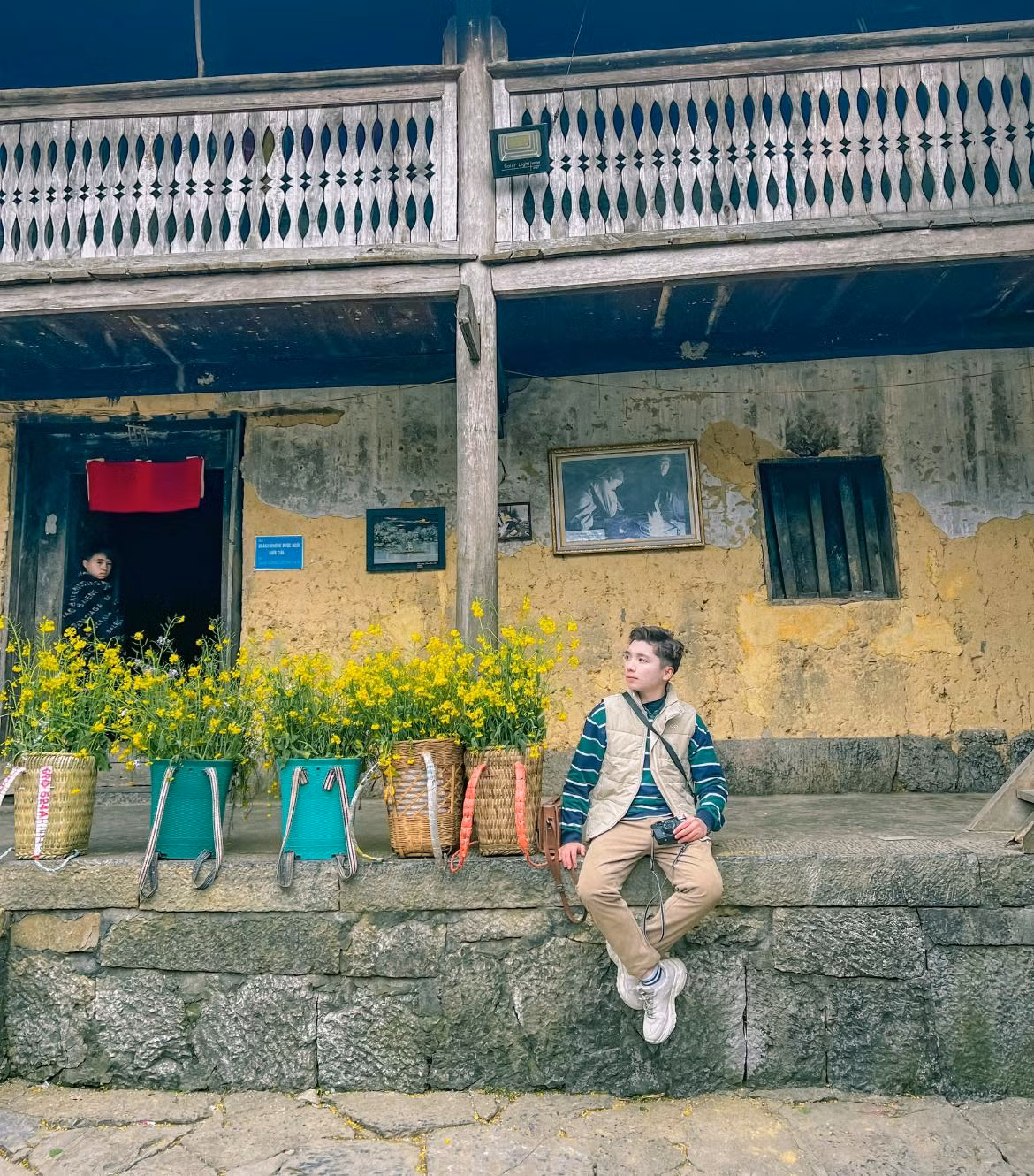 Đứng ở mọi ngóc ngách bạn đều có thể chụp hình sống ảo, không gian hoài cổ sẽ giúp những tấm hình của bạn thêm phần ấn tượng và độc đáo hơn. Ảnh: Chu Đức Giang