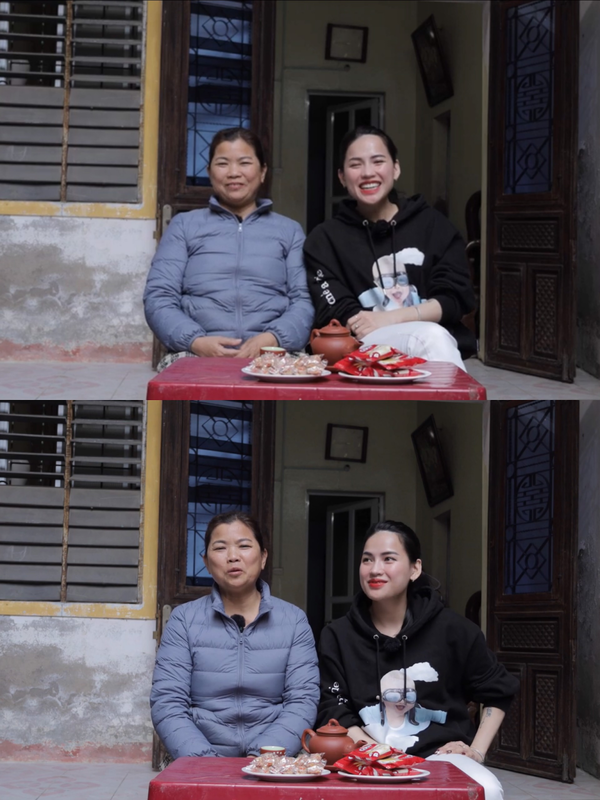 Lý do cô nàng chọn tặng mẹ món quà này đầu tiên là vì ký ức in sâu nhất của Hà Linh về mẹ là hình ảnh mẹ cô mặc áo mưa, đi ủng và đạp xe đến trường đón cô.