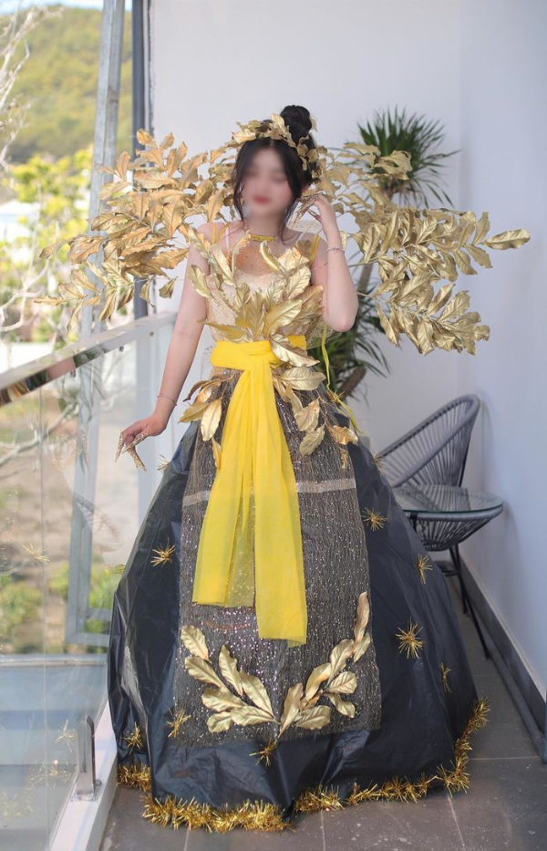 Những bộ trang phục này rất đẹp mắt và sáng tạo, nhưng ý nghĩa bảo vệ môi trường đằng sau đang bị hiểu lệch đi.