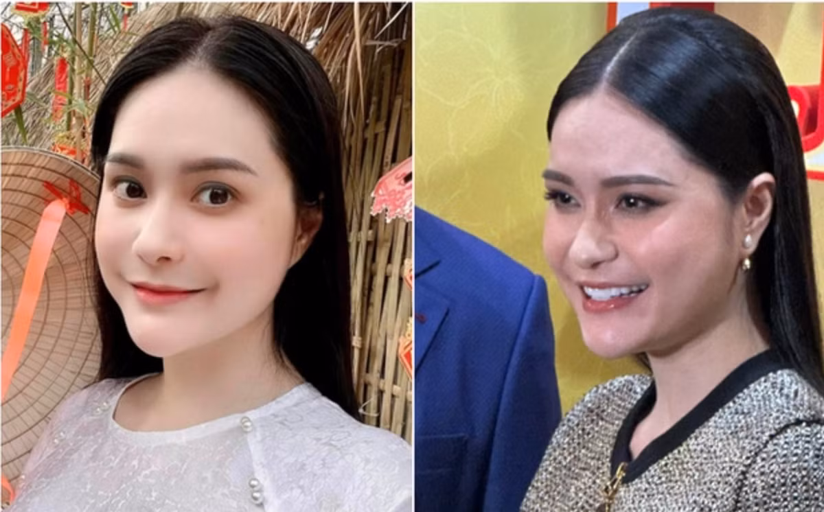 Trong những lần này, cô để lộ những khuyết điểm về khuôn mặt và làn da, khác xa hình sống ảo được chụp qua app chỉnh ảnh.