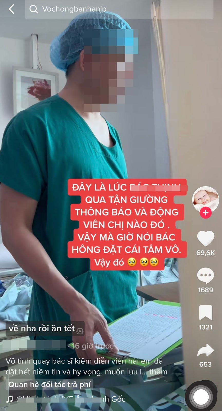 Theo đó, bà Nhân cho biết đến hẹn cô lại tiêm thuốc kích và hút trứng. Tuy nhiên, sau 12 tiếng sau tiêm thuốc kích trứng, cô lên lại bệnh viện thì bác sĩ lại nói thành 36 tiếng. Điều này khiến nữ Youtuber bức xúc và cho rằng bác sĩ không có tâm, ăn nói 2 lời.