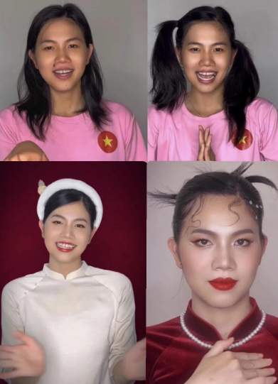 Kể cả những lúc không trang điểm, Ánh Viên cũng ghi được điểm trong lòng khán giả.