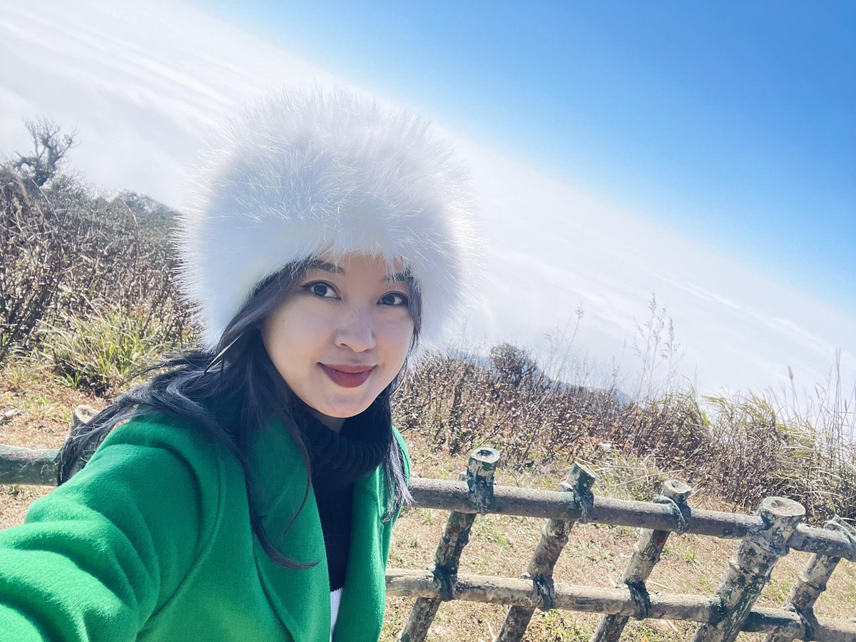 Ở độ tuổi 35, Mi Vân đang có một cuộc sống khá giản dị, bình yên, hạnh phúc bên gia đình nhỏ của mình. Ảnh: FBNV