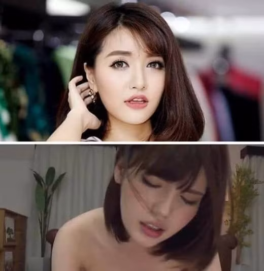 Năm 2018, nữ ca sĩ Bích Phương cũng bị đồn thổi là nhân vật trong bức ảnh nhạy cảm, nhưng sự thực đây là gương mặt của nữ diễn viên phim người lớn Nhật Bản. (Ảnh: Báo Giao thông)