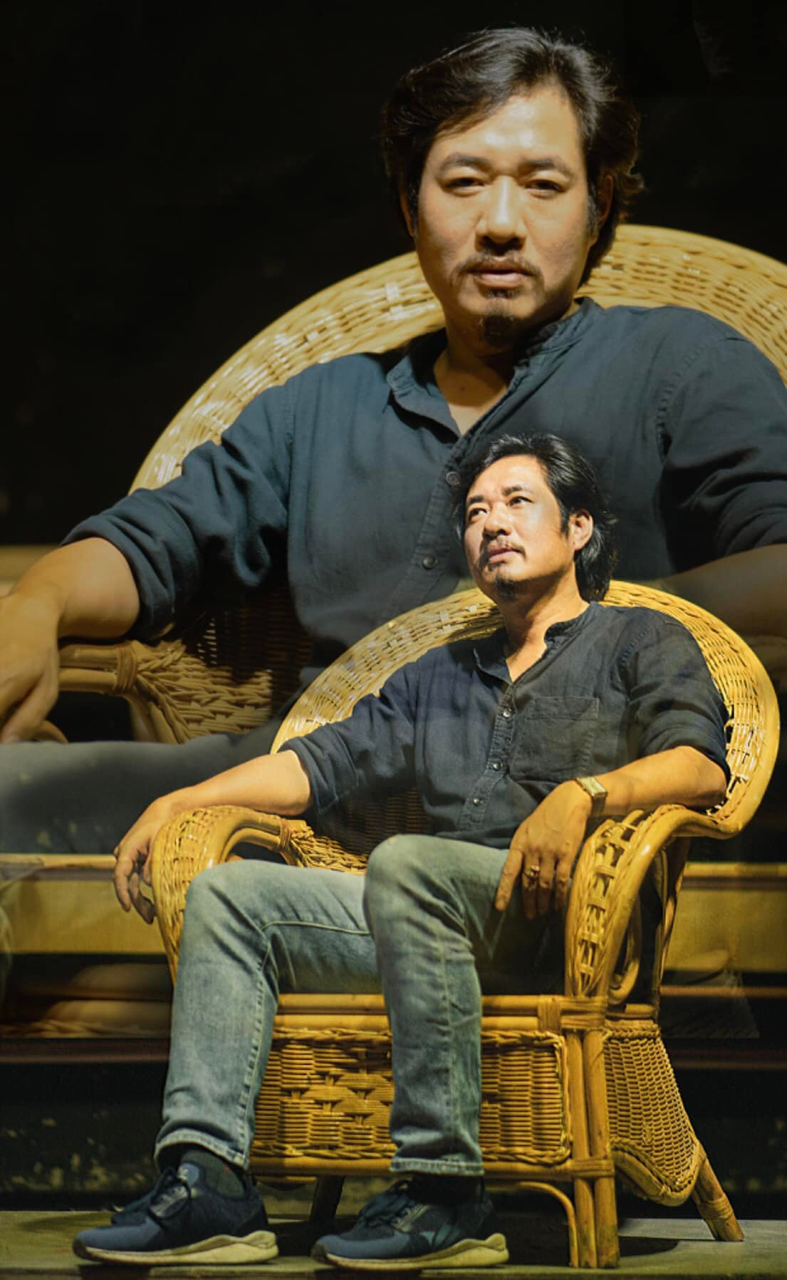 Ngoài đời anh "Tố" của "Dưới bóng cây hạnh phúc" mang nét phong trần đậm chất của một nghệ sĩ.