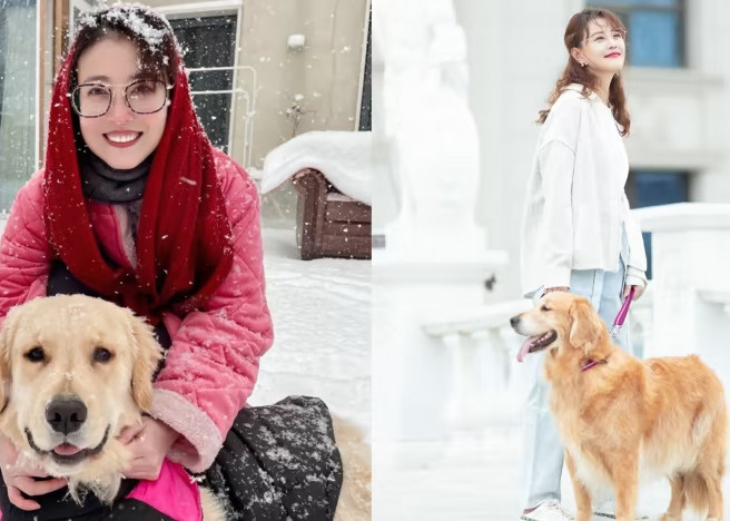 Sau khi kết thúc mối tình 10 năm, Châu Hải My đã mua một biệt thự ở nông thôn và chọn cuộc sống yên bình. Thay vì dành thời gian đến nơi đông người, cô luôn thích ở nhà chăm sóc thú cưng, làm vườn và nấu ăn. (Ảnh: Chinapress)