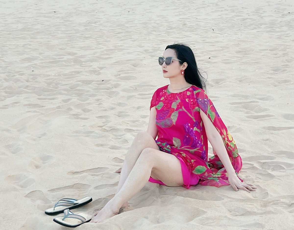 Giáng My được mệnh danh là “người đàn bà bị thời gian bỏ quên”, mỹ nhân "không tuổi" của showbiz Việt.