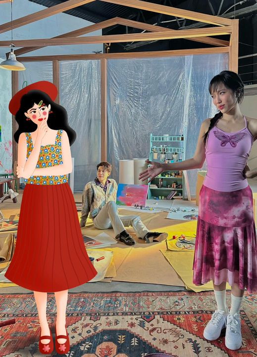 Có thể thấy, sau hơn 1 năm làm đám cưới, cặp vợ chồng hot nhất nhì Vbiz vẫn mặn nồng và "lầy lội" như thời đang yêu.