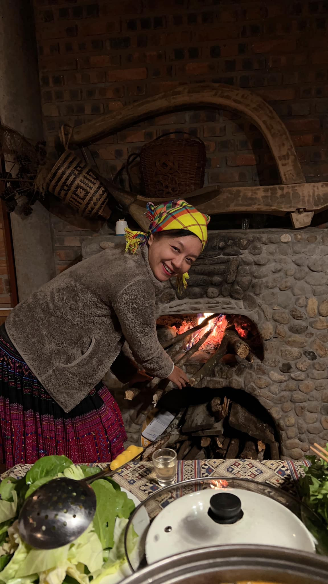 Nhan sắc rạng rỡ của giai nhân Hà thành một thời nơi vùng cao.