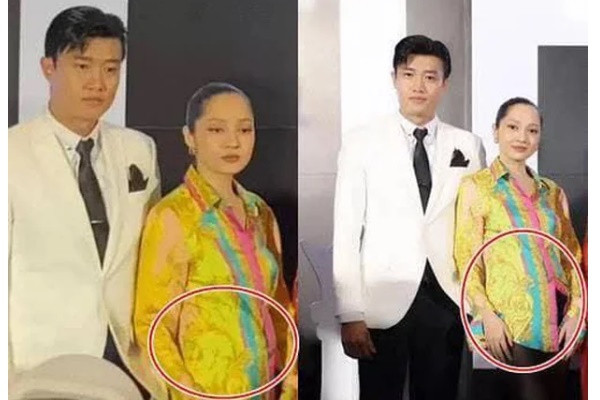 Hồi tháng 8/2022, giọng ca sinh năm 1992 vướng nghi vấn mang thai vì lộ vòng hai lùm lùm khi xuất hiện tại một sự kiện. Dù cô đã một mực phủ nhận nhưng có vẻ như tin đồn vẫn chưa chấm dứt. Ảnh cắt clip.